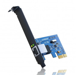 Сетевая PCIe карта | LAN (RJ45) | UGREEN US230 | 1000 Мбит/с | Б/У
